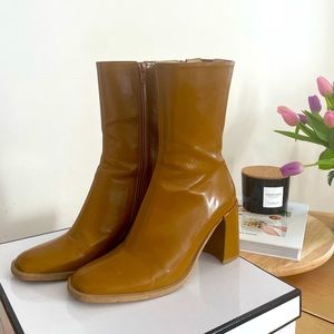 Miista patent leather boots